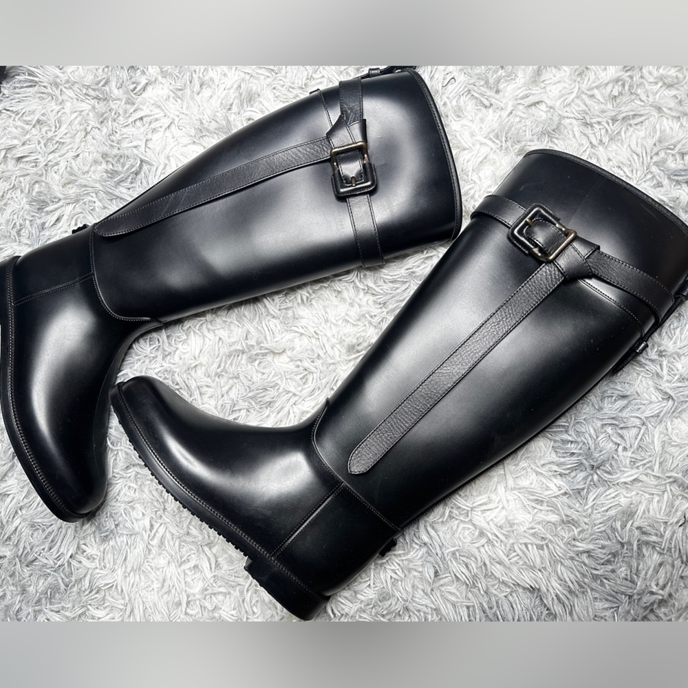 Authentic Burberry rain boots